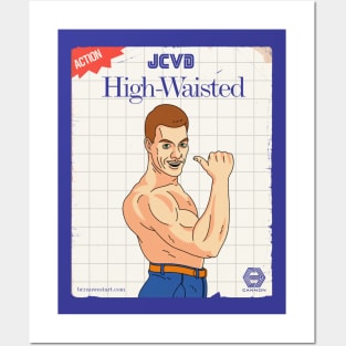 JCVD High-Waisted Jean Posters and Art